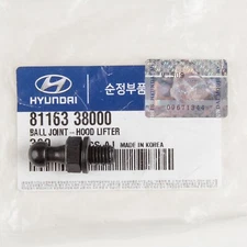 (1PC) 81163-38000 Lift Gate Support Cylinder Ball Stud compatible with Hyundai