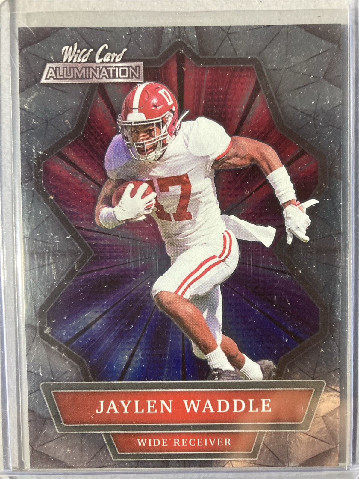 2021 Wild Card Alumination Jaylen Waddle #ABC-12  Miami Dolphins 