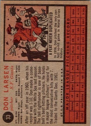 Tarjetas de béisbol Topps 1962 completan el conjunto que elijas #1-109 - Imagen 65 de 216