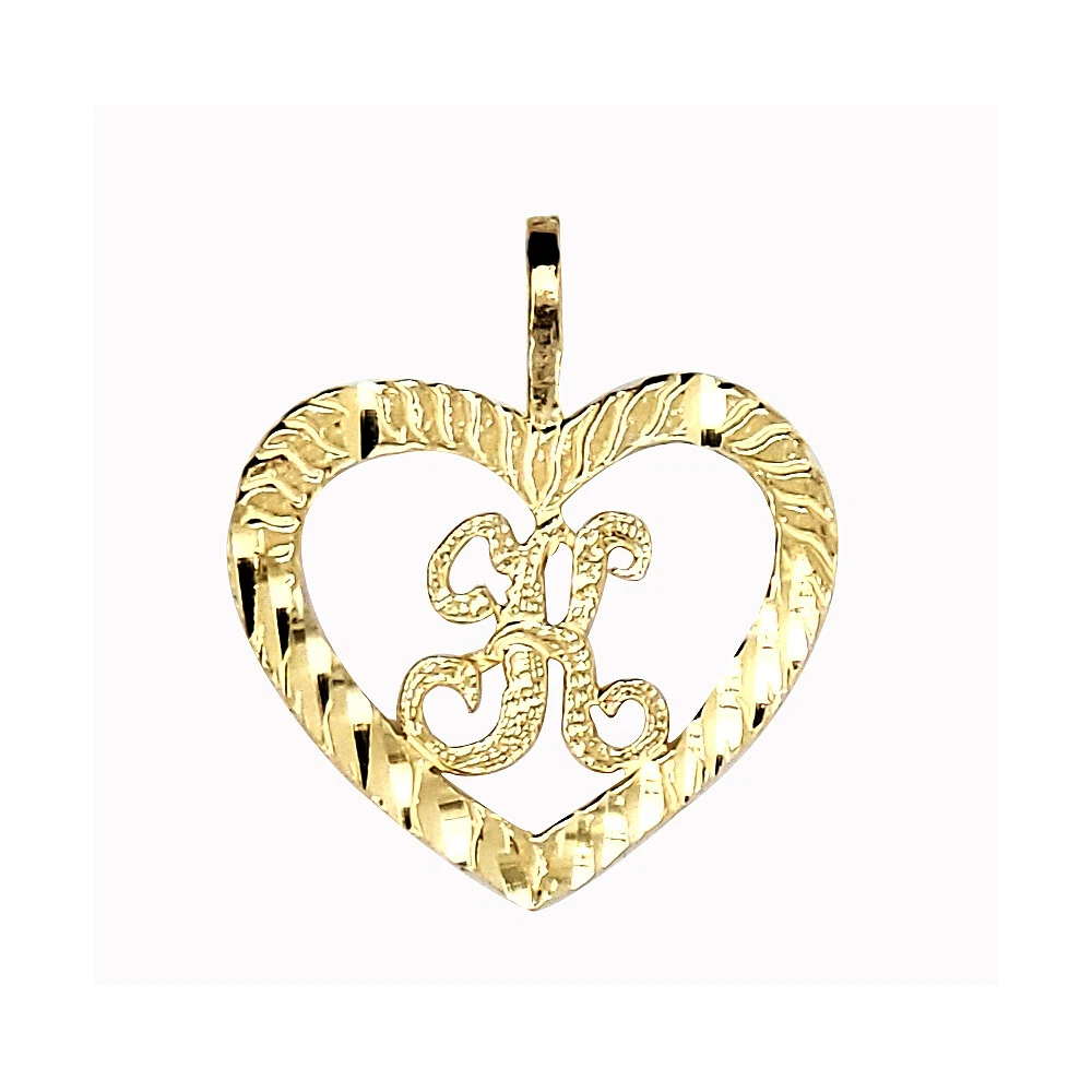 K heart necklace deals