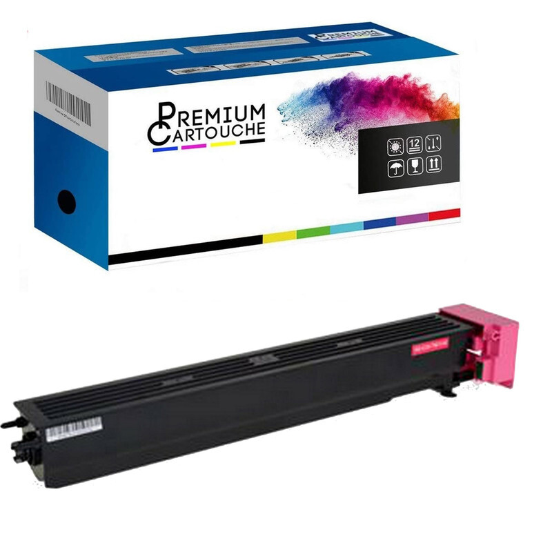 Toner Magenta TN-613M A0TM350 compatible pour éliminer les traces de coulure sur Konica