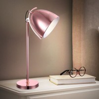 Luxus Tisch Leuchte Wohn Ess Zimmer Strahler Lese Kupfer Spot Lampe Schwenkbar