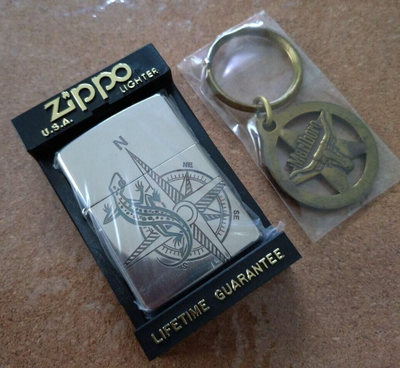 ジッポー ZIPPO MARLBORO LIZARD COMPASS Zippoマルボロ 限定品 1995年  