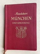 Buch: Baedekers München * Stadtführer 3. Aufl. 1955 * Zustand: gut * gebraucht