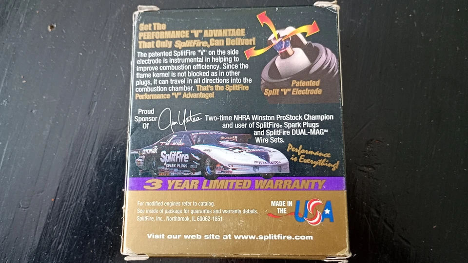 Splitfire SF514d Spark plugs Pack of 4 NOS - Image 3 of 4