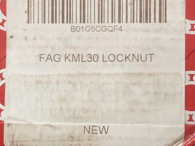 FAG KML30 LAGER KONTERMUTTER KML30 KONTERMUTTER