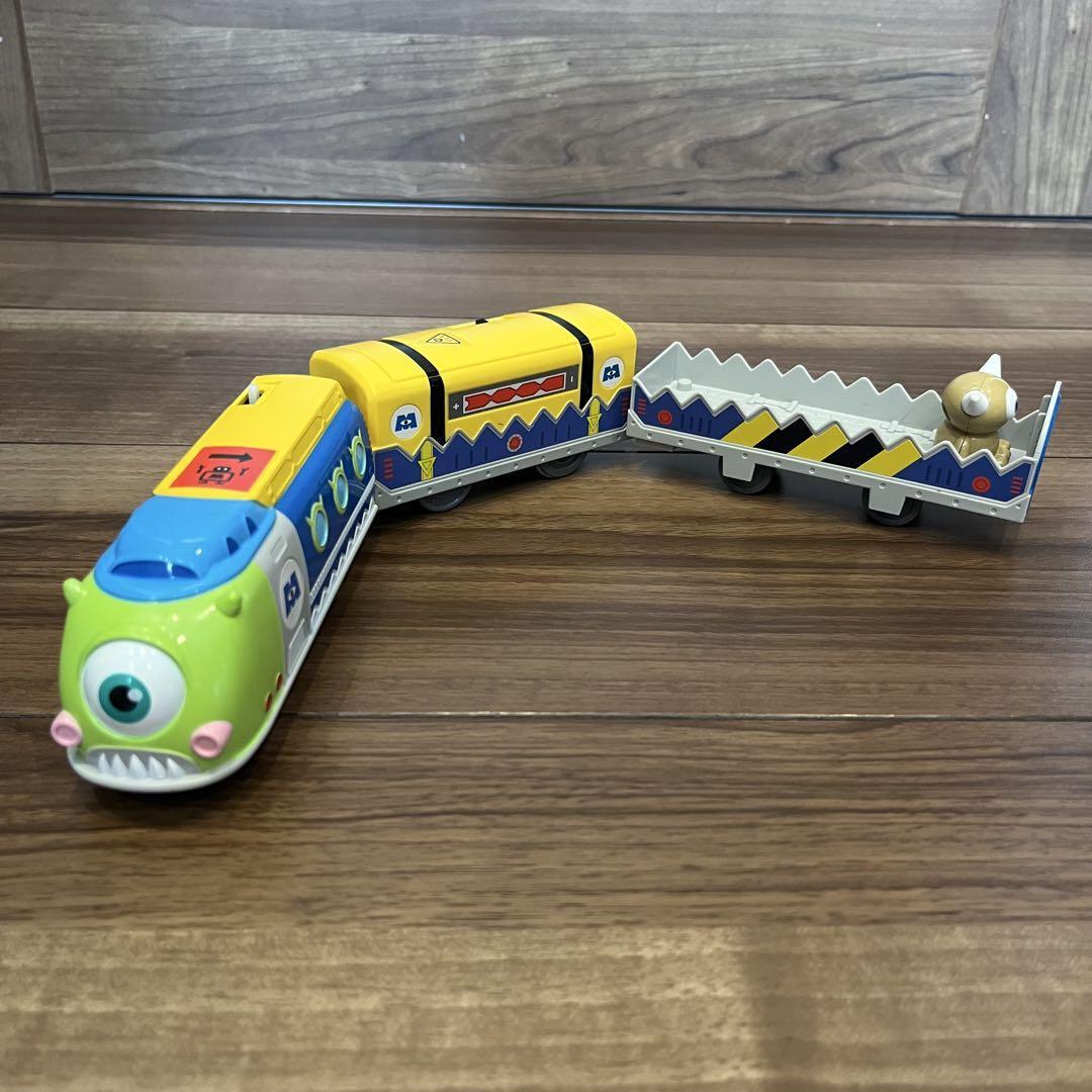 Plarail Disney Monsters Inc Train Set Mike Sulley Boo Talking  display picture 1