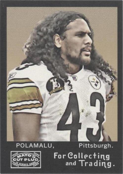 2008 Topps Mayo Troy Polamalu #142 - 1 of 2