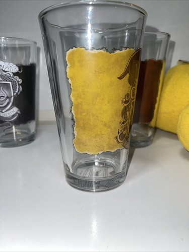 4x HARRY POTTER DRINKING GLASSES (2-224) - Picture 5 of 9
