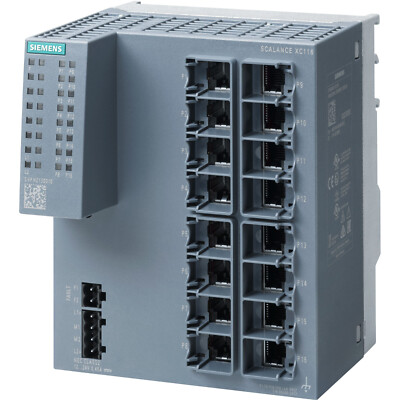 Siemens SCALANCE XC116 6GK5116-0BA00-2AC2 Unmanaged IE Switch 16x SIMATIC NET