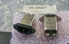 4 Pieces Interpower EMI Filter 83510442 FRU-83510442 10A @ 115/250V