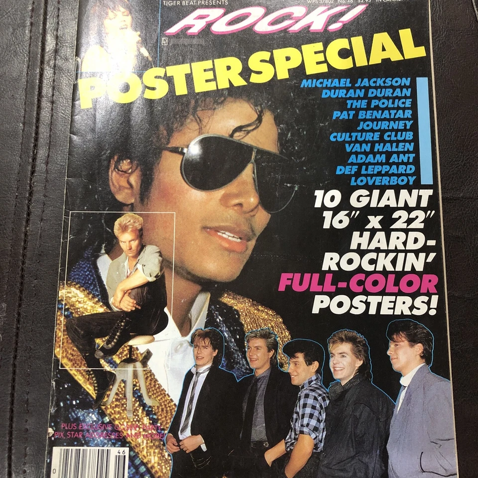 1984 Tiger Beat “Poster Special”  Vol 1 #2  Foto 4 de 4