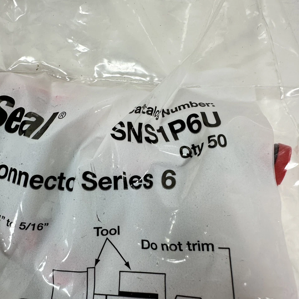 100pc Belden Thomas & Betts F Male RG6 Coaxial Cable connectors SNS1P6U DTV Aprv - Image 3 of 4