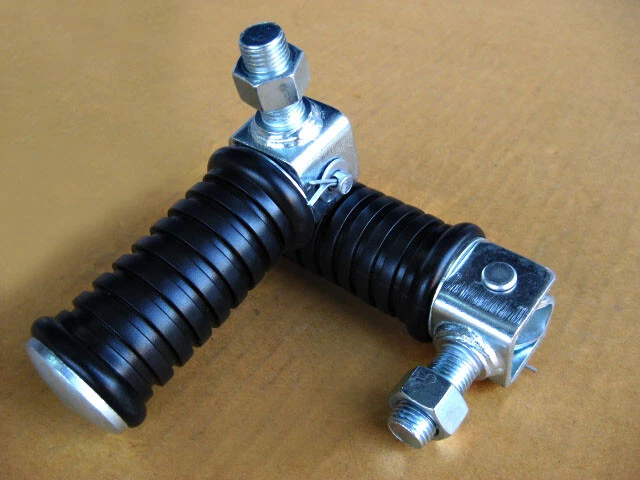 Fit YAMAHA YG5 YG5T YG5S G6S G7S U7 REAR FOOT PEGS 1 PAIR [sa190] Foto 3 de 4