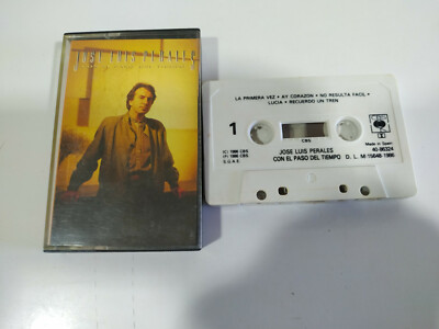 Jose Luis Perales Con el Paso del Tiempo 1986 CBS - Cinta Cassette - 2T