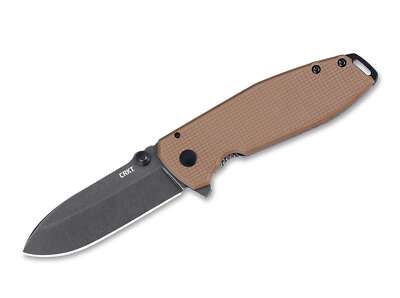 CRKT Squid XM G10 Coyote Taschenmesser D2 Liner Lock Lucas Burnley   01CR2495B