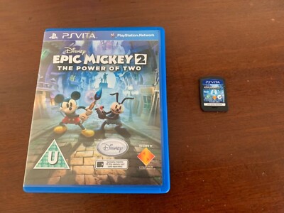 Sony ps vita epic Mickey power 2 getestet funktioniert einwandfrei UK Version 