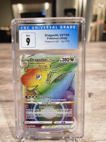 Dragonite VSTAR graded CGC 9 for sale on eBay