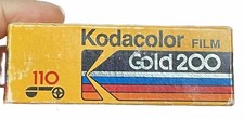 Kodacolor Gold 200 Film 110 GB 110-24 Kodak ISO 200/24 13X17MM Expired 1993 NOS