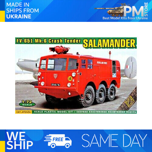 ACE 72434 - 1/72 – FV-651 Salamander Crash Tender Aerodrome fire truck - 第 1/12 張圖片