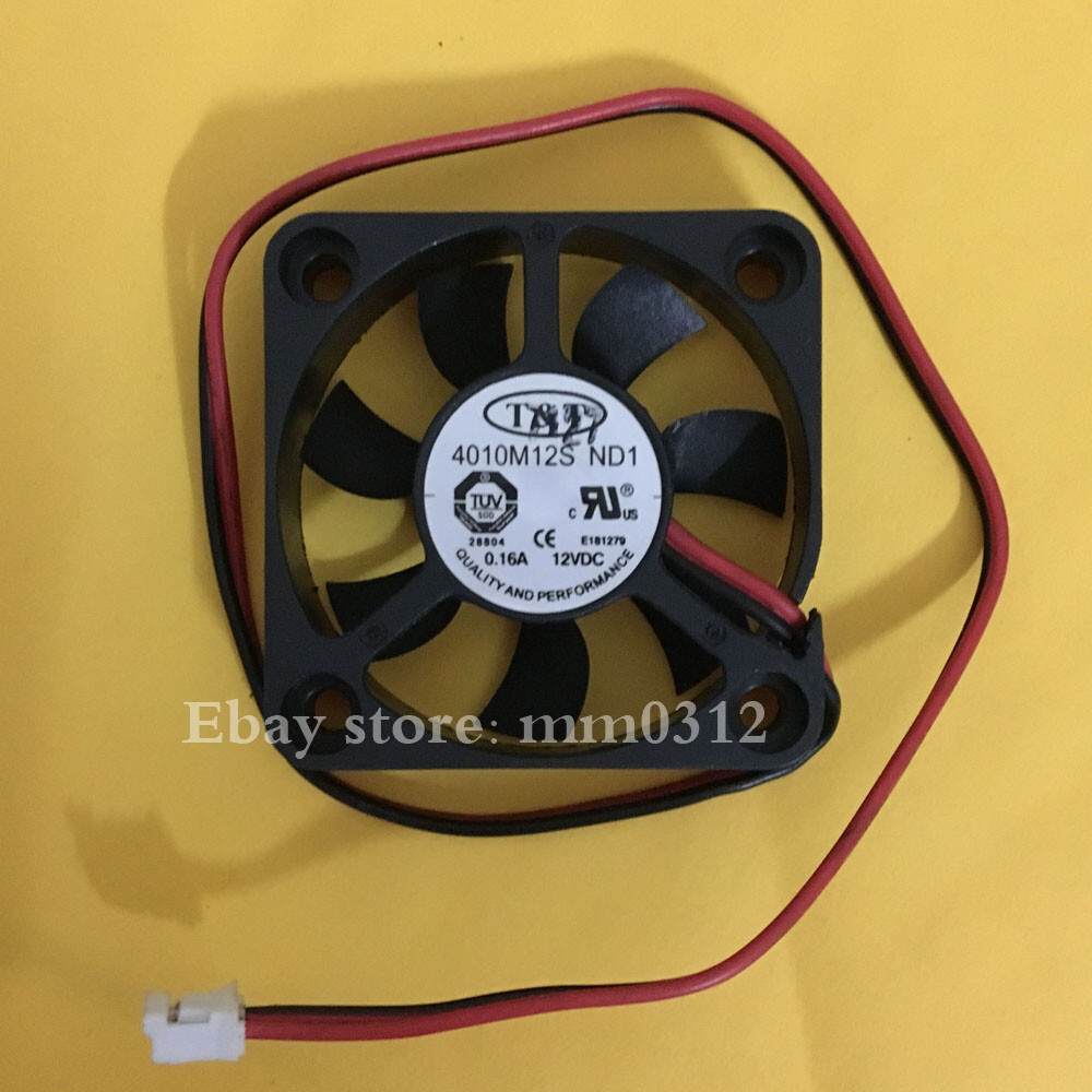 1pcs T&T 4010M12S ND1 DC12V 0.16A 4CM 40MM 40*10MM silent fan | eBay