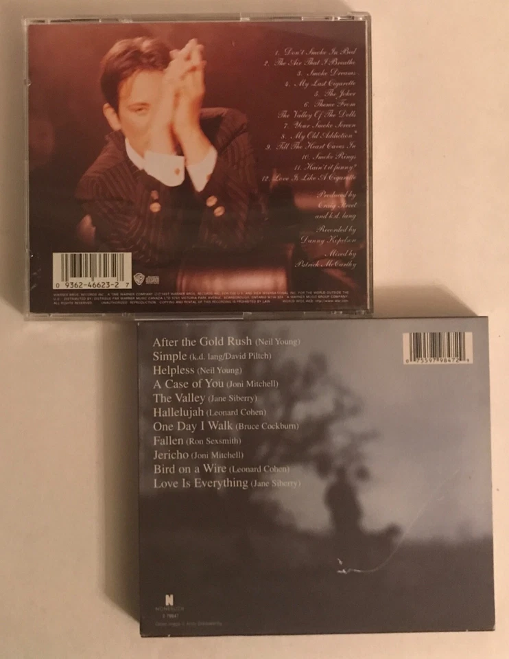 Lote de 4 CD k.d.lang Ingenue + Todo lo que puedas comer + Arrastrar + Himnos del paralelo 49 Foto 4 de 4