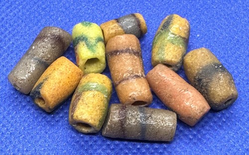 OLD AFRICAN and VENETIAN TRADE BEADS NATIVE AMERICAN ARTIFACTS TRADERS