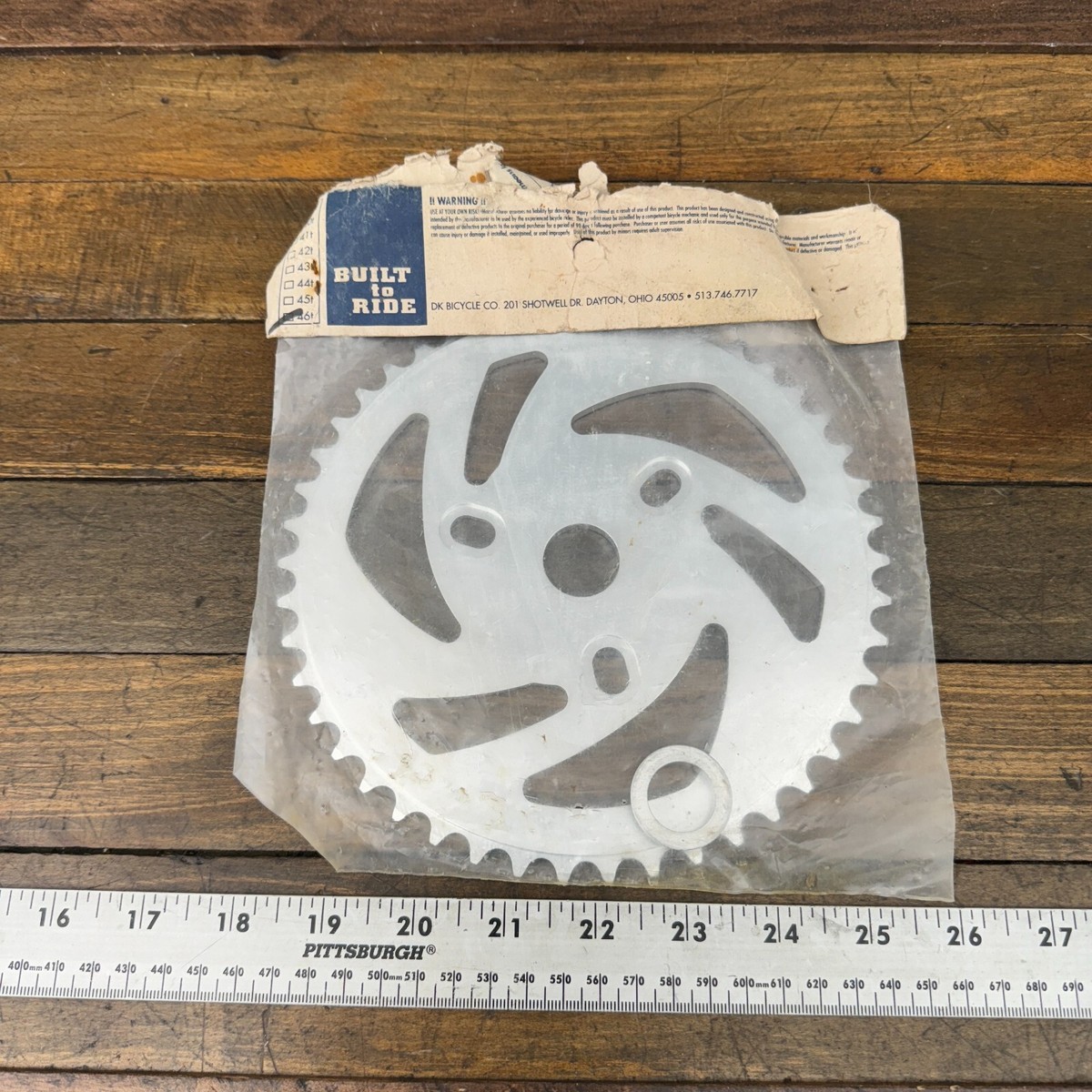 DK Cadence Gear BMX Sprocket 46t USA Old School BMX 46 Tooth