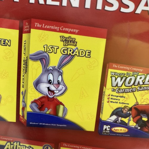 Encore Learn Bundle Arthur’s Kindergarten Math Games Peter Rabbit 1st Grade More - Picture 3 of 14