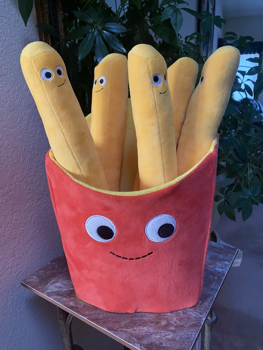 Yummy World French Fries Fernando XL Plush Toy Kidrobot 16 Large So Cute