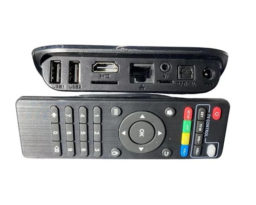 Android Smart TV Box Q Plus 12.0 WiFi 5G 8K QuadCore 8GB + 64GB Rom Full HD Ram - Foto 4 di 8