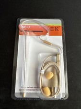 JOK MIC-J Headset Microphone w/ D4 Connector - 1 Mic Cover Low Profile Actos