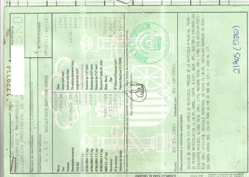 Wischermotor Vorne At für TOYOTA 4-RUNNER (N13) 3.0 TD (KZN 130) 1995 724830 - Bild 3 von 7