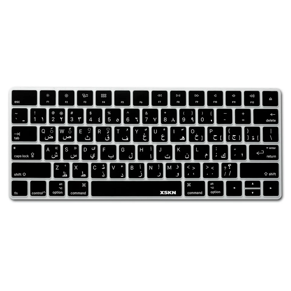 XSKN Arabic Silicone Keyboard Cover for Apple Magic Keyboard A1644 US Layout - Image 2 of 4