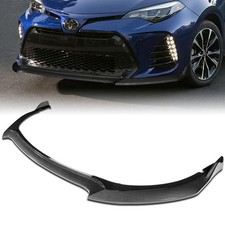 ABS Plastic 3PCS GT-Style Front Bumper Lip Splitter Body Kit