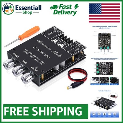 Compact Bluetooth 5.0 Amplifier Board - 200W HiFi Subwoofer AMP with Easy Setup