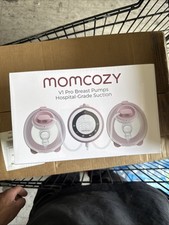 Momcozy V1 Pro Hospital Grade Double Wearable Breast Pump Pink SEALED NEW
