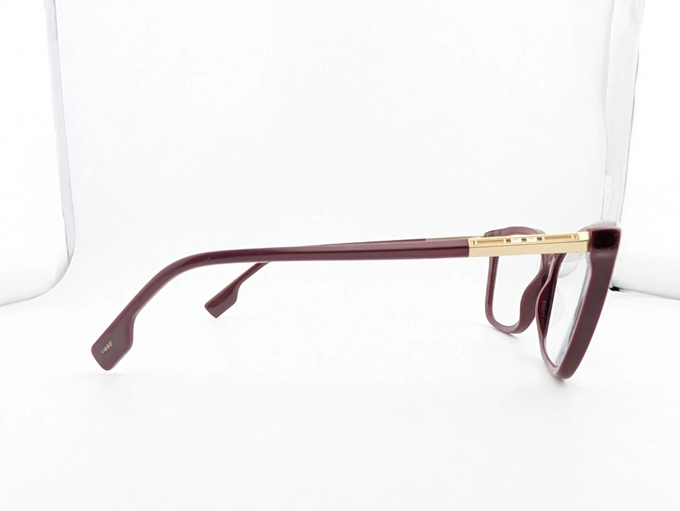 Только оправы для очков Burberry, B 2348 3403, 53-15-140, красные, сделано в Италии - Изображение 4 из 4