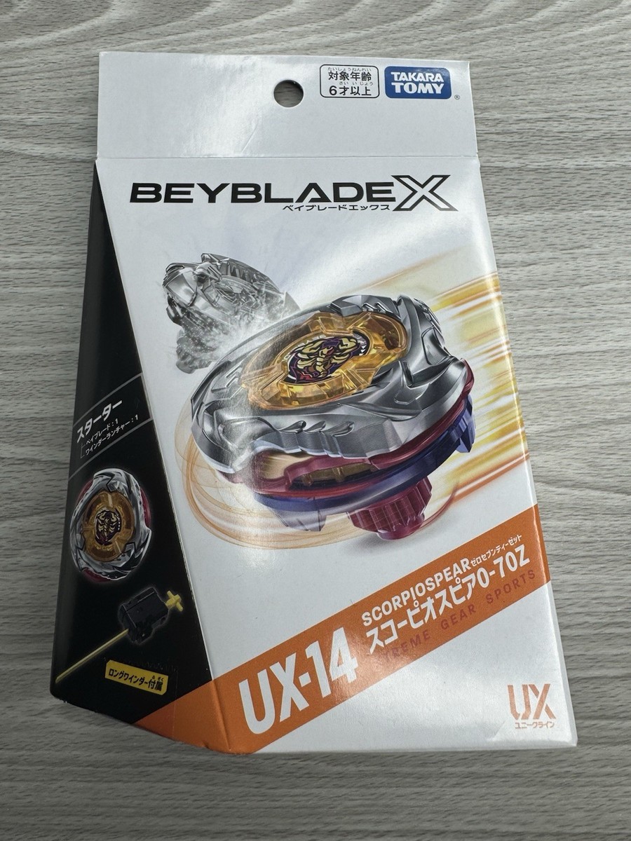 たまお Takara Tomy Beyblade X | UX-14 Scorpio Spear 0-70Z - JP Ver. | eBay