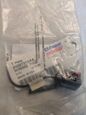 Original Mopar 04897315AA Wiring PKG