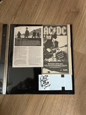 ACDC Australia Adelaide 1991 / Rose Tattoo   Static X More