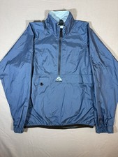 NWT Vintage Nike ACG Windbreaker 1/2 Zip Anorak Men S Packable Navy Blue