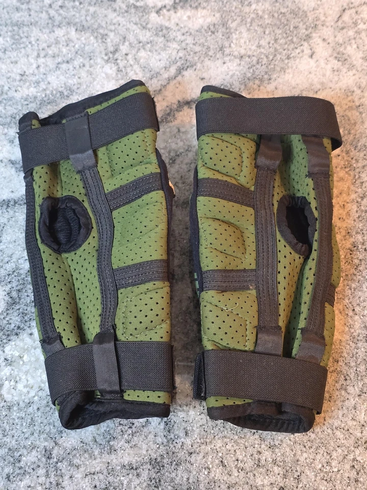 Protectores Kali Coderas Adulto Mediano Aramida Fibra Neopreno MTB Bicicleta Protectores Foto 2 de 4