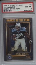 2000 Bowman Chrome #R9 Jevon Kearse PSA 9 Mint Rookie Of The Year