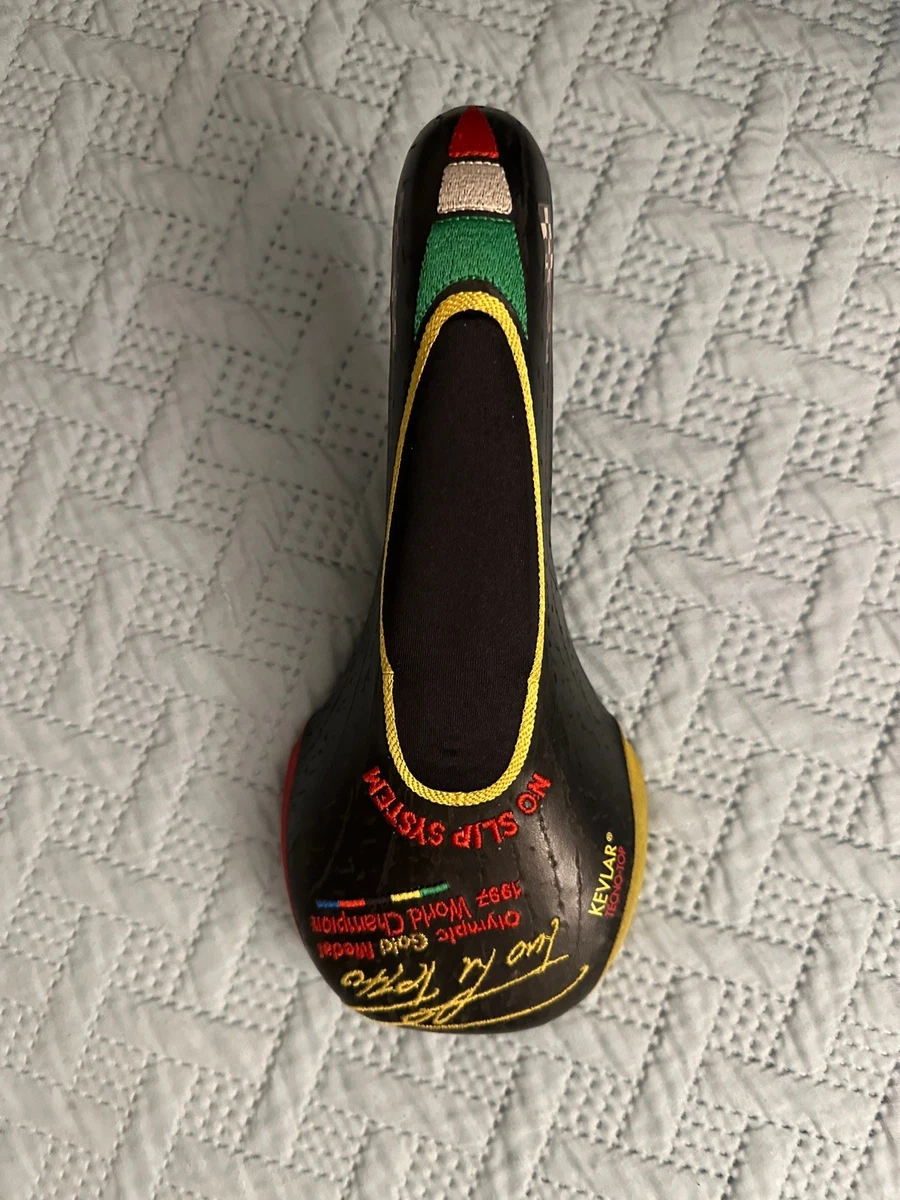 Selle San Marco Squadra Vintage - Dessin Animé Salsa Brodée - Occasion