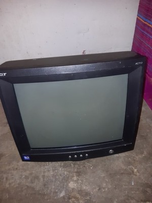 Acer AC713 17'' CRT Monitor - Getestet Beschädigt Reparierbar Lesen Günstig