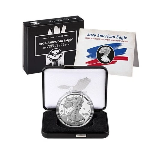 BIG_Multi Discount in listing 1776-2026 PROOF 1oz SILVER EAGLE w/250 privy OGP