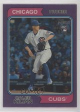 2023 Topps Heritage Hot Box Chrome Purple Refractor Caleb Kilian #92 08jk