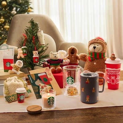 2025 Starbucks Japan Happy Holidays! Tumbler Ornament Christmas