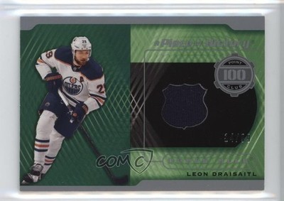 2020-21 Upper Deck SP Game Used Piece of History /99 Leon Draisaitl #100-LD f0l
